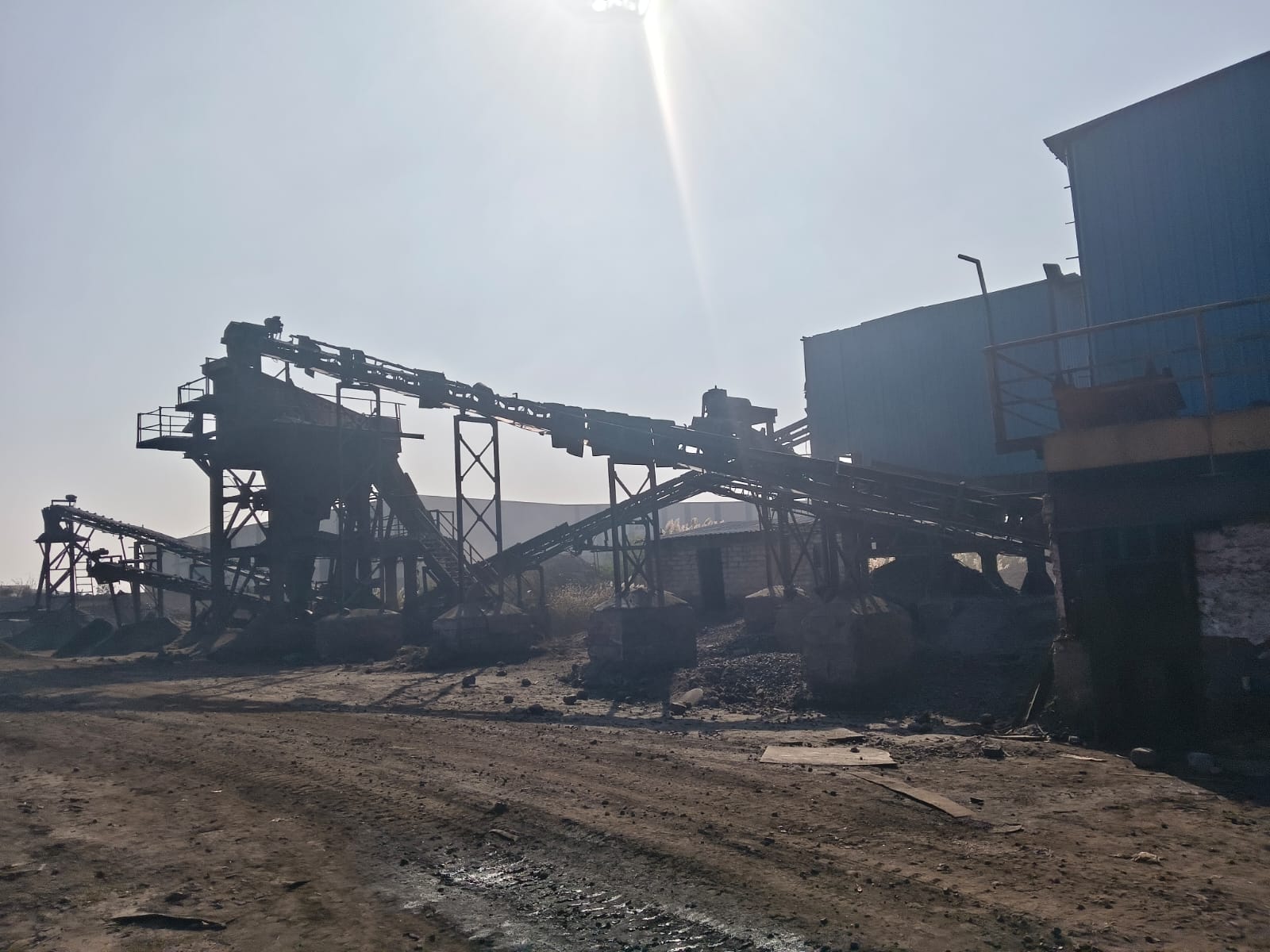 Comprehensive view of SAL Steel manufacturing complex with integrated production operations